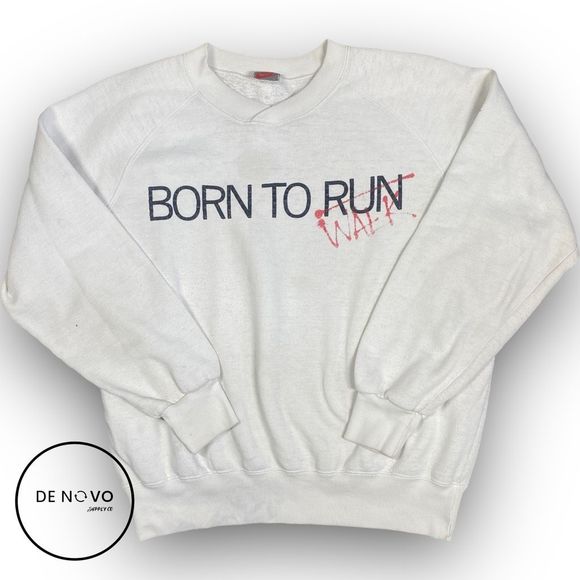Nike Other - Nike Mens Vintage Pull Over Graphic Sweatshirt Size Large White